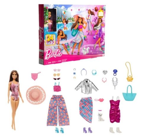 Kalendarz adwentowy barbie