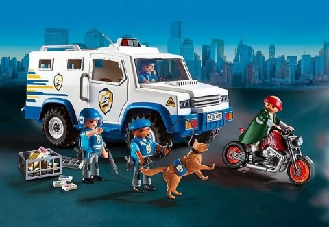 Zestaw z figurkami action heroes 71597 transporter pieniędzy