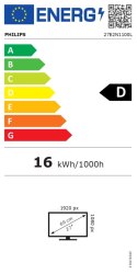 Philips Philips 27E2N1100L/00 | 27 " | VA | 16:9 | 100 Hz | 4 ms | 1920 x 1080 pikseli | 250 cd/m² | Porty HDMI w ilości 1 | Czarny
