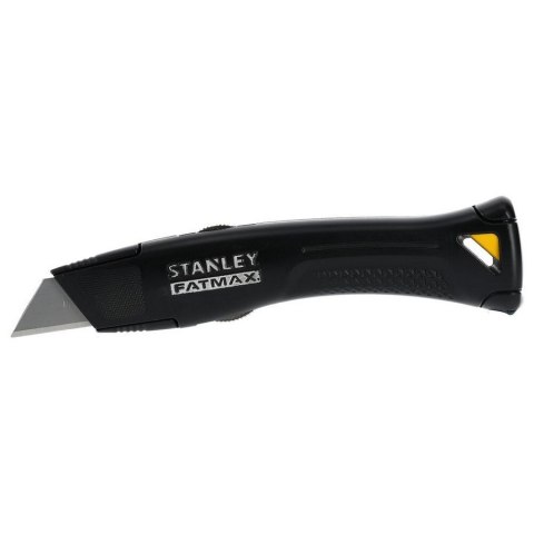 STANLEY NÓŻ HEAVY DUTY OSTRZE TRAPEZ STAŁE METALOWY CZARNY