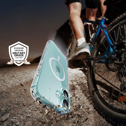 Etui na iPhone 16 Plus Classy Clear Magnetic z MagSafe - przezroczyste