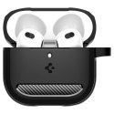 Etui na słuchawki AirPods 4 Rugged Armor- czarne