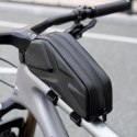 Torba rowerowa usztywniana wodoodporna na ramę 1.4l - czarna