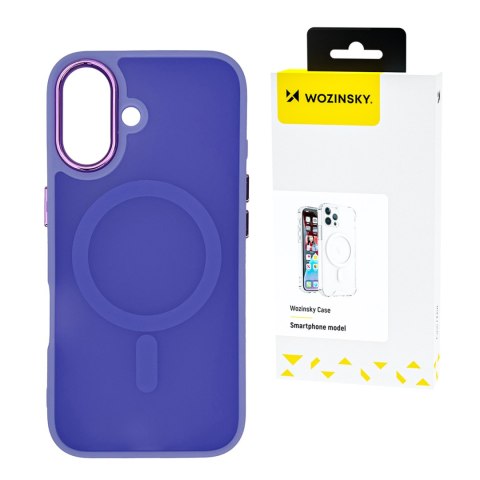 Etui na Samsung Galaxy S24 FE Fashion Case z MagSafe - fioletowe
