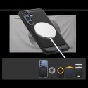 Etui na Samsung Galaxy S25 Rugged Armor Mag MagSafe - czarny mat