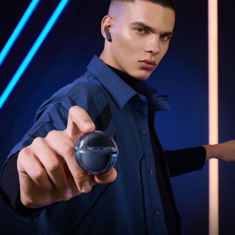 Słuchawki bezprzewodowe Bowie E5x TWS - niebieskie