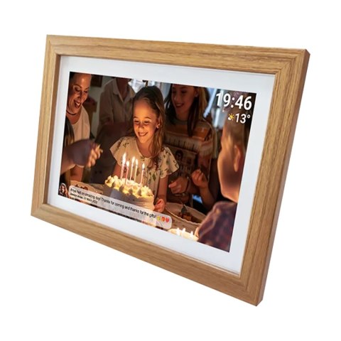 Ramka cyfrowa DENVER PFF-1543LW (15.6" /1920 x 1080/Jasnobrązowy)