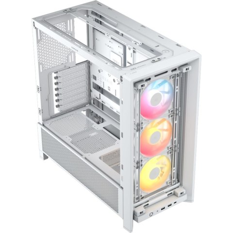 Corsair Corsair PC Case | Frame 4000D RS ARGB Modular | White | Mid-Tower | Power supply included No