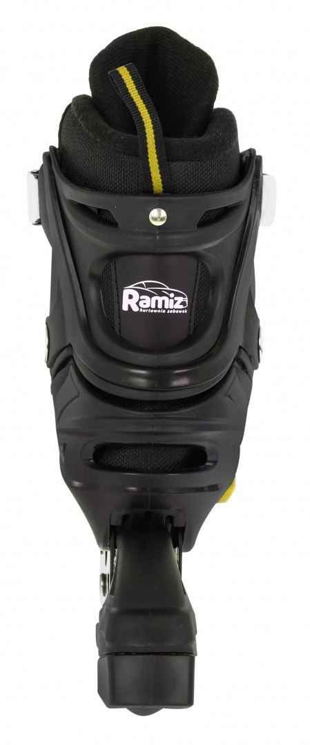 ND28_13741_ZSP_HP88-5_M_ZOL Rolki Łyżwy Zestaw 4w1 34-38 Żółte