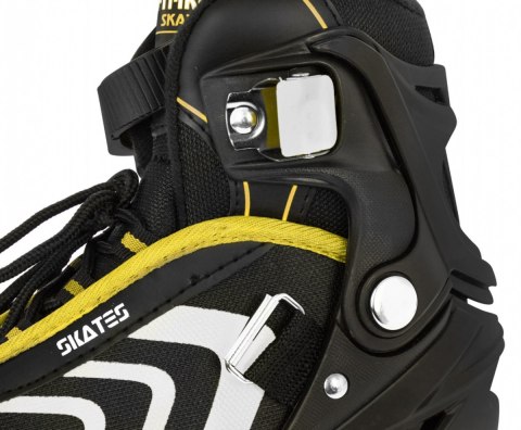 ND28_13741_ZSP_HP88-5_M_ZOL Rolki Łyżwy Zestaw 4w1 34-38 Żółte