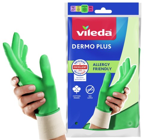 Rękawice Vileda Dermo Plus (8 - M)