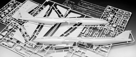 Model plastikowy boeing 747-8 lufthansa nowy