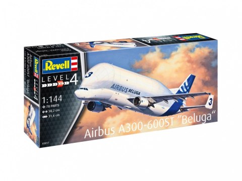 Model plastikowy samolot airbus a300-600st beluga 1/144