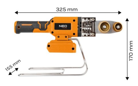 NEO ZGRZEWARKA DO RUR ENERGY+ 18V BEZ AKUMULATORA