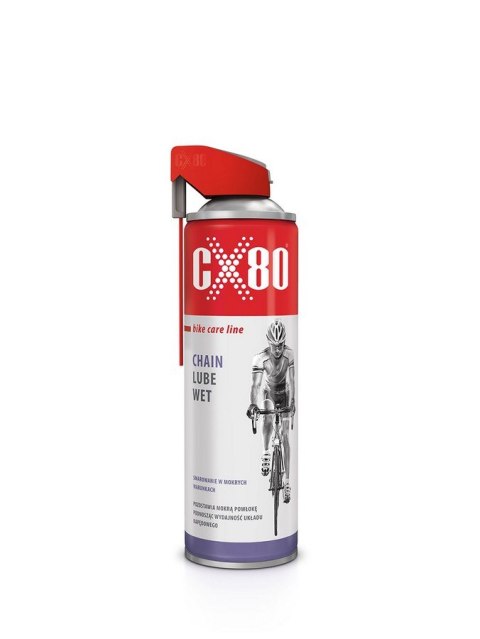 CX-80 SMAR DO ŁAŃCUCHA ROWERU 100ML BIKE CHAIN LUBE WET BUTELKA