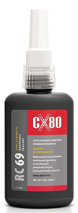 CX-80 USZCZELNIACZ ANAEROBOWY RC69 10 ML BRĄZOWY