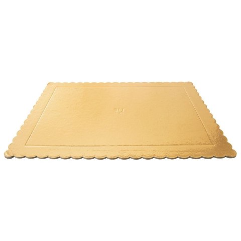 Podkład pod Tort Prostokąt Złoty 40 x 30 cm ORION do Transportu