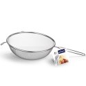Sitko Kuchenne Stalowe Duże do Mąki Makaronu i Warzyw 16 cm ORION