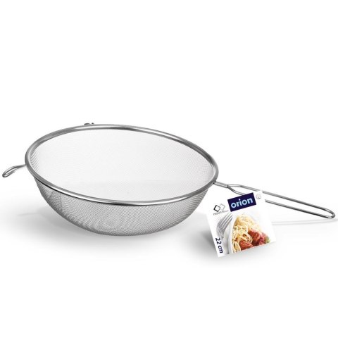 Sitko Kuchenne Stalowe Uniwersalne Gęsta Siateczka 22 cm Zmywarka ORION