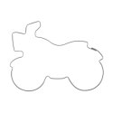 Wykrawacz do Ciastek Motor 7 x 5,5 cm Stal Nierdzewna do Zmywarki ORION