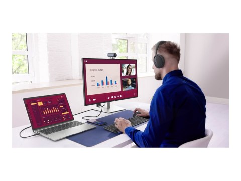 Dell Dell LCD P3225QE 32" IPS UHD/3840x2160/HDMI,DP,USB-C,USB,RJ45/Black,Silver