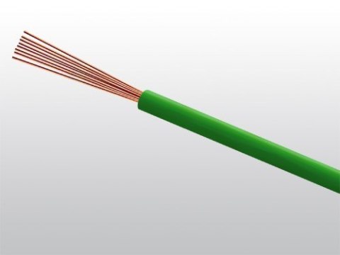 Przewód LgY 1*0,75 500V zielony