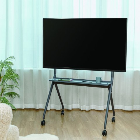 Mobilny stojak podłogowy na TV Maclean, 50"-86", 120kg, MC-977