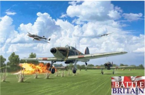 Model plastikowy hurricane mk.i battle of britain 80th