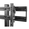 Stand do telewizora z półką Maclean, profesjonalny, nowoczesny, max VESA 600x400, max 40kg, MC-865