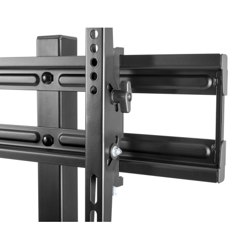 Stand do telewizora z półką Maclean, profesjonalny, nowoczesny, max VESA 600x400, max 40kg, MC-865