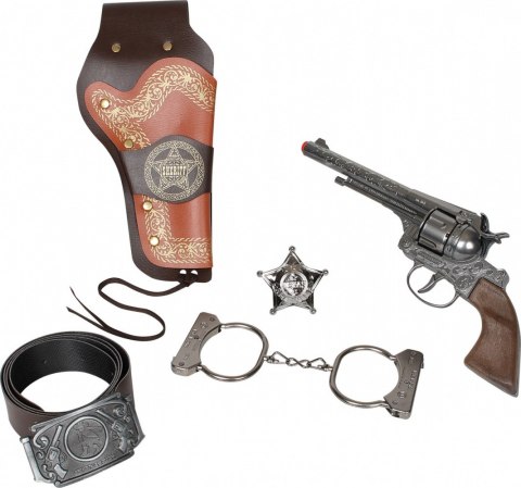 Zestaw kowbojski gonher 5 elementów