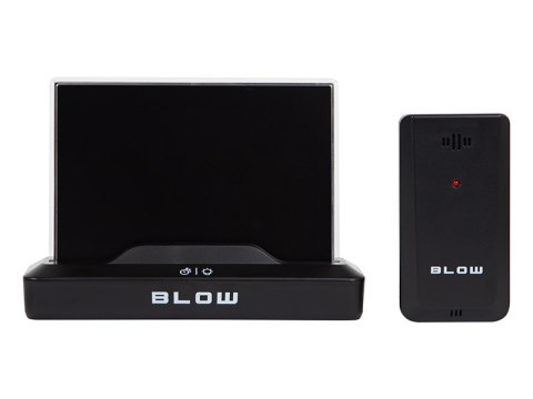 50-386# Stacja pogodowa bezprzewodowa blow ws104 czarna