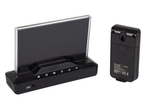 50-386# Stacja pogodowa bezprzewodowa blow ws104 czarna