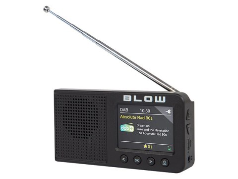77-573# Radio przenośne kuchenne fm/dab+ blow rk3 bt czarne
