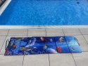 Koc Plażowy Mata Leżanka Leżak Składany Wodoodporny KUBISPORT 195x55 cm