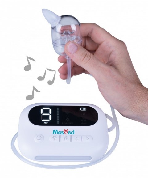 Elektroniczny aspirator do nosa mesmed mm-127 happinosek