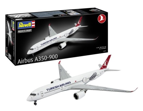 Model plastikowy samolot airbus a350-900 turkish air 1/144