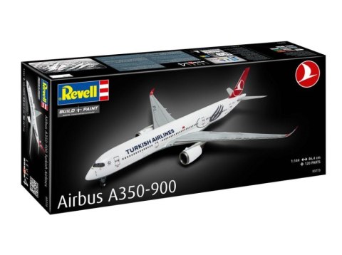 Model plastikowy samolot airbus a350-900 turkish air 1/144