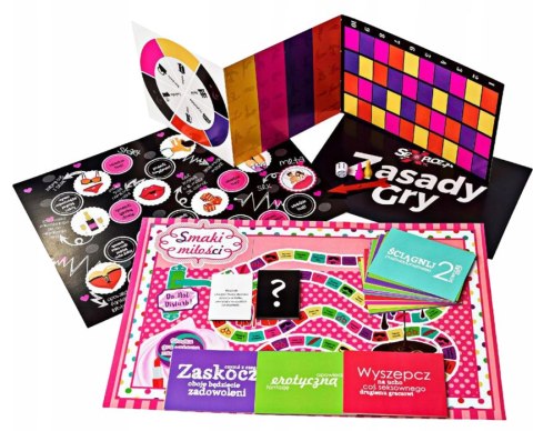 Gra Planszowa Dla Dorosłych - SEXPLOZJA - Zestaw 3 Gier Erotycznych