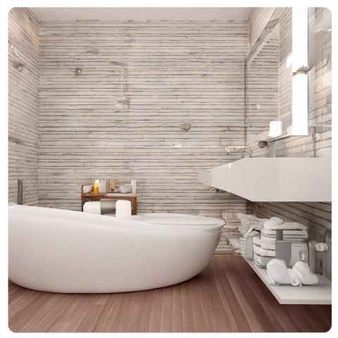 VORTEX Chusteczki nawilżane do łazienki, flip top, 48 sztuk