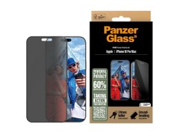 PanzerGlass PanzerGlass Privacy Screen Protector iPhone 16 Pro Max | Ultra-Wide Fit