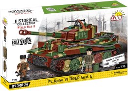 Klocki pz.kpfw. vi tiger ausf. e 870 klocków