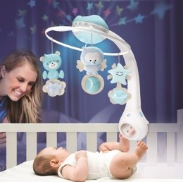 Muzyczna karuzelka infantino 3w1 niebieska
