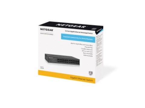 Switch Netgear GS324-200EUS 24p Unmanaged Gigabit