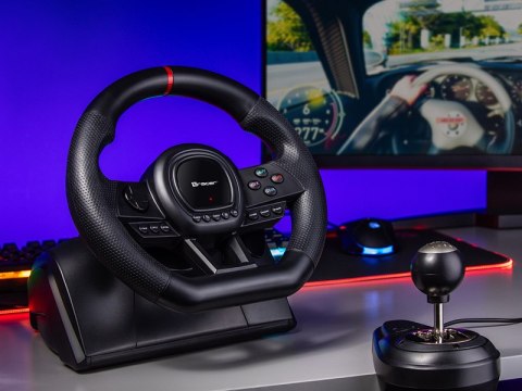 Kierownica TRACER SimRacer MANUAL GEARBOX 6 in 1 (PC/PS4/PS3/Xone/X360/SWITCH)