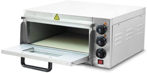 Piec do pizzy barowy 2000W z kamienną płytą bagietki/zapiekanki 350 stopni