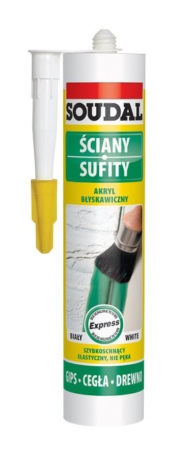 SOUDAL AKRYL EXPRES BIAŁY 280ML