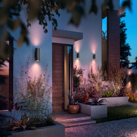 Philips Hue Philips Hue WCA Appear Outdoor Wall Lantern, Black | Philips Hue