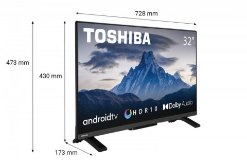 Telewizor TOSHIBA LED 32″ Full HD Android (32LA2E63DG)