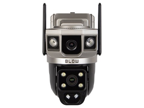 78-666# Kamera blow 4g ptz 4mp h-396-aov duallens solarna z akumulatorem